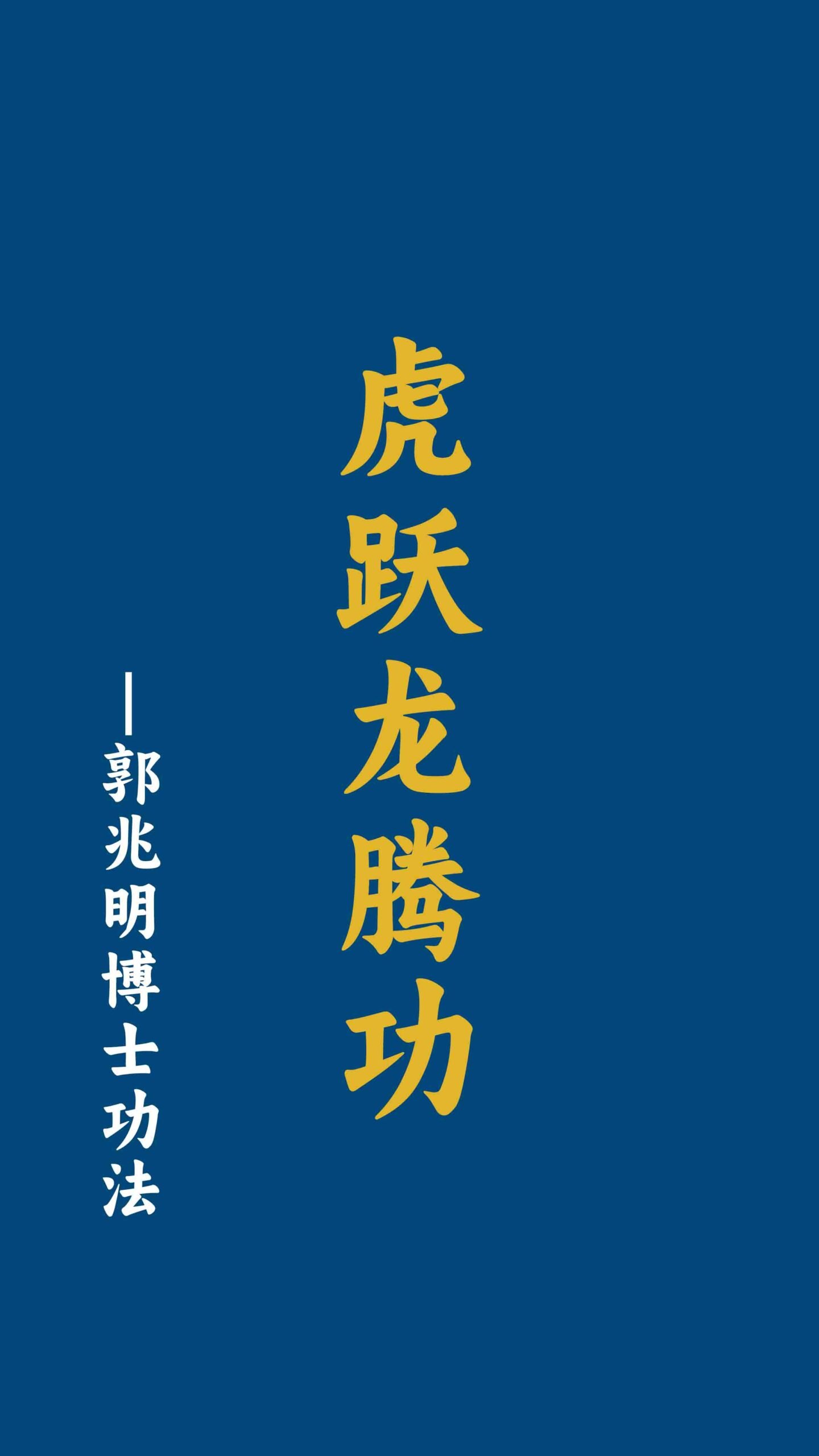 虎跃龙腾功-郭兆明博士 中文字幕